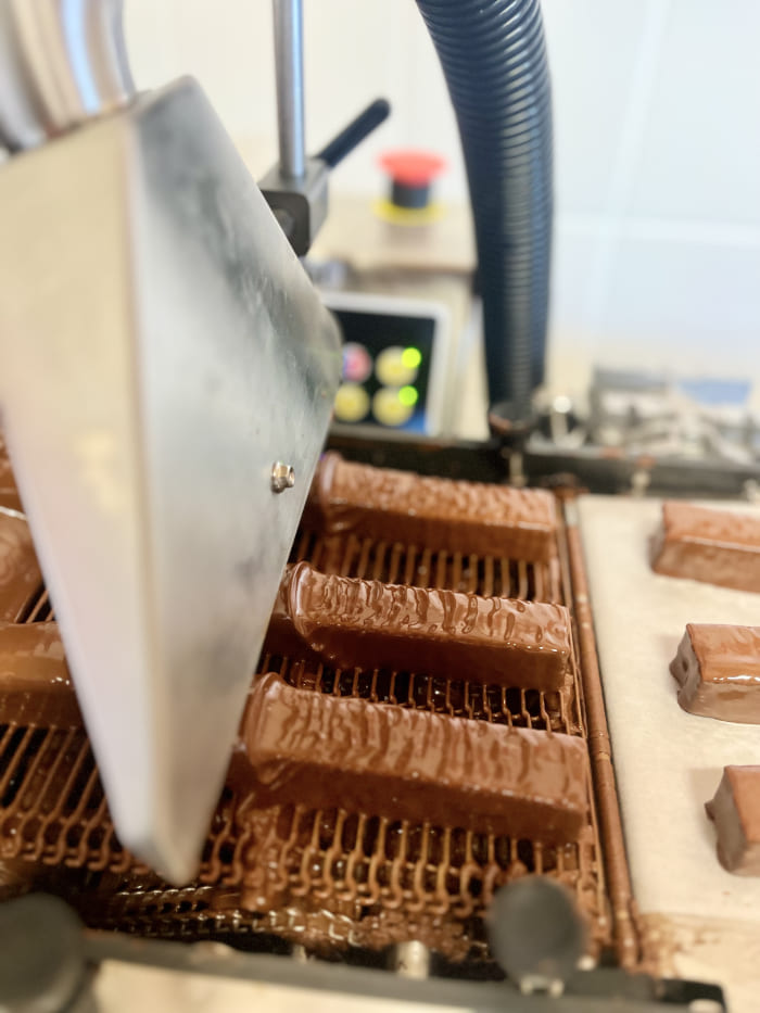 Chocolats réalisés par les Jardins Vert Framboise