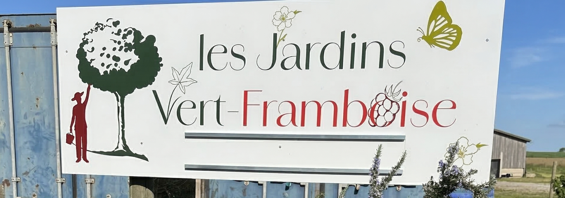 Ferme des Jardins Vert Framboise