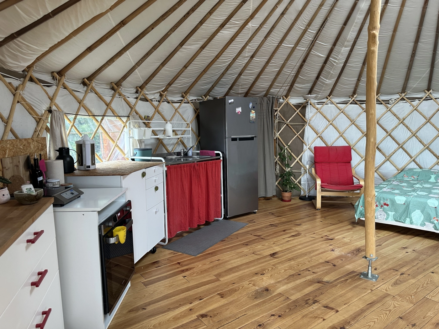 Dormir en yourte dans le Calvados